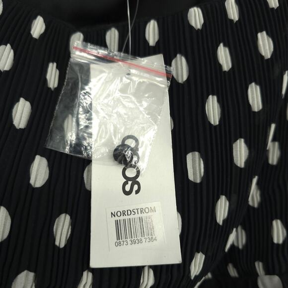 ASOS Curve Design Long Sleeve Polka Dot Dress Size 18 NWT - Picture 13 of 15